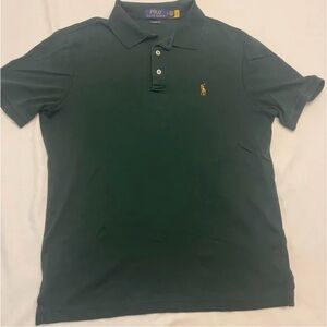 Ralph Lauren Men's Dark Green Polo Shirt